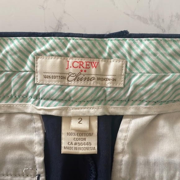 J. Crew women’s Navy shorts - Picture 2 of 3